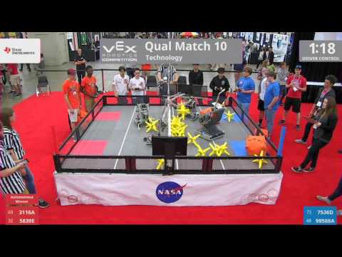 2017 VRC Tech Q10 - 3116A 5839E vs 7536D 99588A - 51 to 13