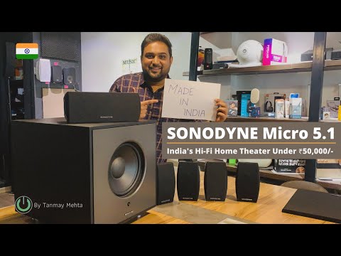 Sonodyne Micro 5.1 Home Theater | Honest Review & Demo | Best Made in India Home Theater under 50000