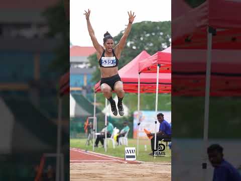 Women's Long Jump Final in Federation Cup 2025, Kochi #JD_Films2309 #JD #LongJump - JD 561