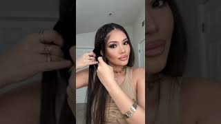 Super easy but cute hairstyle for summer! #hairstylesideas #easyhairstyles #hairtutorial #hair