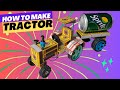 How To Make Tractor Trolley At Home Out Of Matchbox Diy Tractor Making Science Project