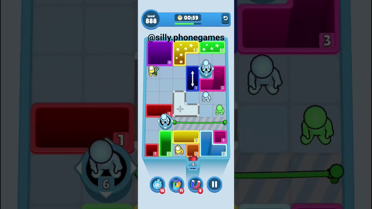 Drop Away Level 888 Walkthrough Solution