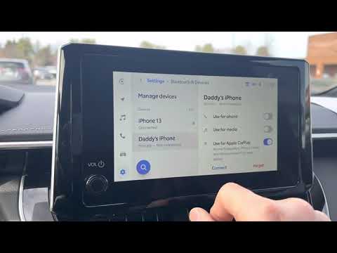 How to use 2 phones at once on the new Toyota Multi-Media system. Bluetooth for two!