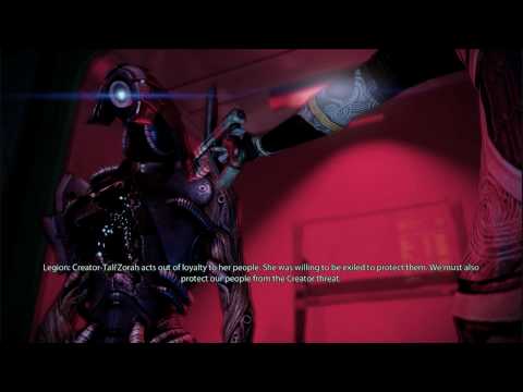 Mass Effect 2 Legion and Tali Conflict