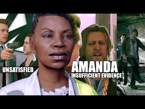 Detroit Become Human - Amanda Isn’t Happy When Connor Fails Every Mission - Insufficient Evidence
