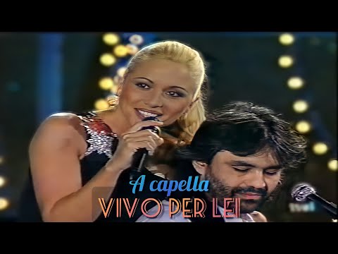 A capella classics - Vivo por ella - Andrea Bocelli & Marta Sanchez. HD isolation.