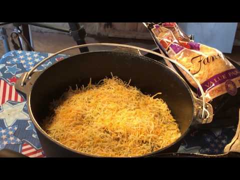 Dutch Oven Enchilada Casserole w/CampMaid Coconut...