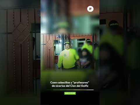 Capturan cabecillas del Clan del Golfo vinculados a homicidios en Atlántico