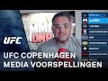 UFC Copenhagen media voorspellingen