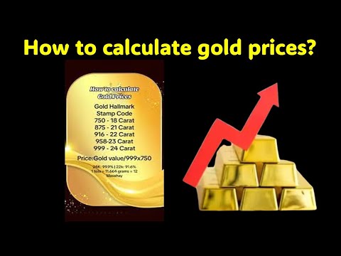 Gold Purity Explained: How to Calculate Gold Price for 24K, 22K, 18K & 14K #goldprice #goldpurity