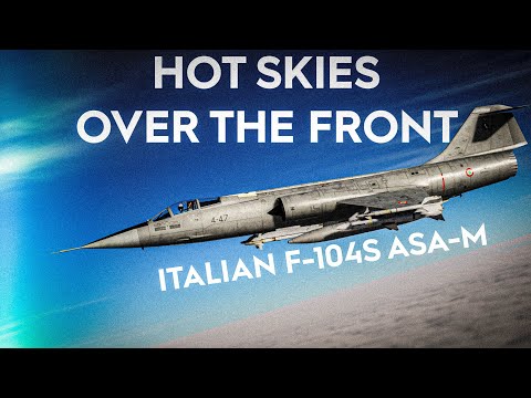 This Plane Was SO AHEAD Of Its Times... | Italian F-104S ASA-M Into The Hot Zone | DCS World
