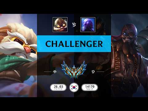 Challenger Match: Over 10.000 LP - KR server Patch 26.03