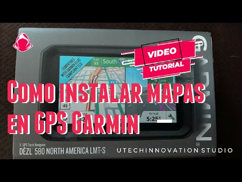 COMO INSTALAR MAPAS EN GPS GARMIN FACIL Y RAPIDO (en 5 minutos) - MIKE STUDIO