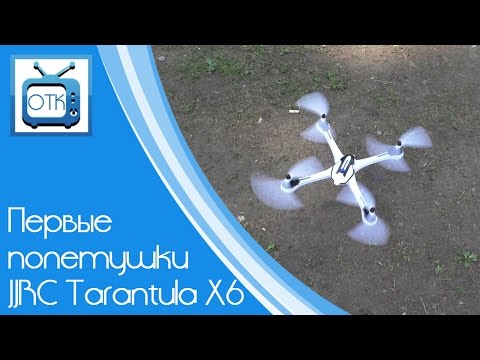 Первые полетушки JJRC Tarantula X6