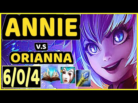 BWIPO (ANNIE) vs ORIANNA - 6/0/4 KDA MID GAMEPLAY - EUW Ranked GRANDMASTER