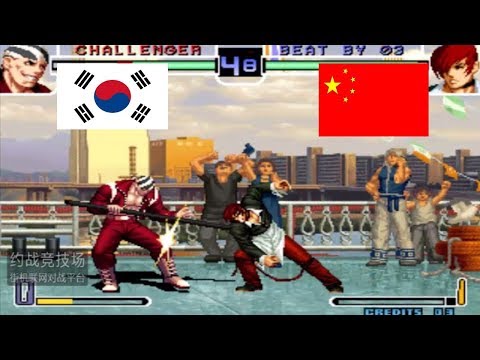 Kof 2002 xyzzy VS Ya Wang(丫王) YZKOF  格斗之王 2002