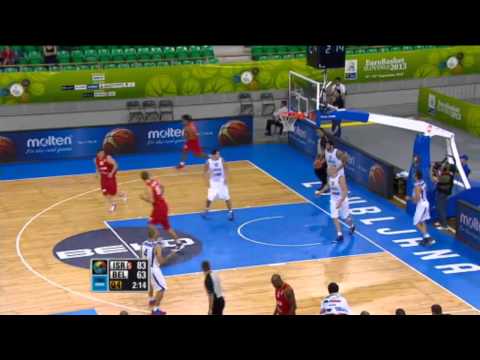 Highlights Israel-Belgium EuroBasket 2013