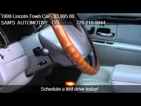 1999 Lincoln Town Car 4dr Sdn Signature - for sale in DENVER