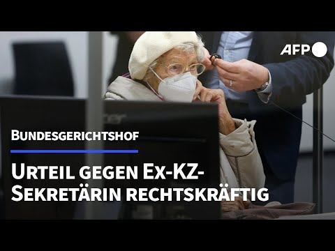 Bundesgerichtshof: Urteil gegen ehemalige KZ-Sekretärin rechtskräftig | AFP