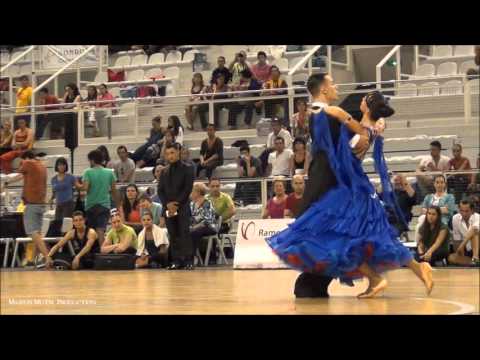 PortDance Open 2012 - I.O Std - solo Slow Foxtrot - Edgars Linis & Eliza Ancane
