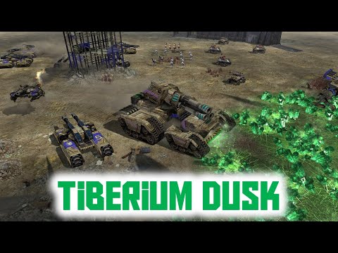 C&C 3 : Kanes Wrath - Tiberium Dusk 1.25 Mod - GDI -  Medium AI / The Cost of Building