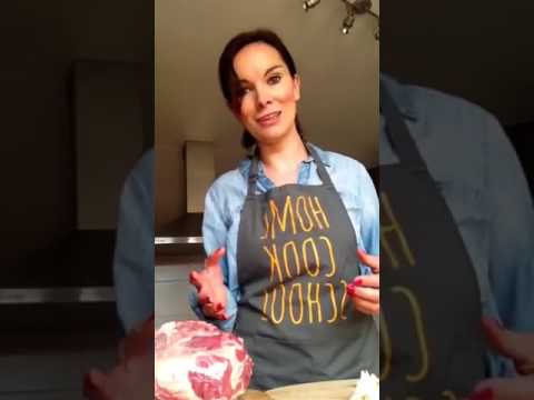 Italian roast lamb lesson part 1