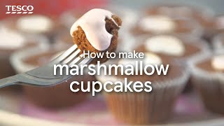How to make marshmallow cupcakes