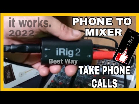 How To Connect a Phone To A Mixer Android Or iPhone In 2022