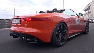 Jaguar F-TYPE S V8 Convertible - Brutal Revs & Lovely Accelerations!