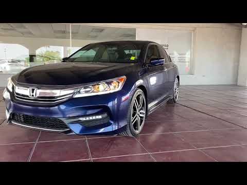 2017 Honda Accord Sport Blue #HA295419 - Sonora Nissan 3160 S Pacific Ave Yuma AZ 85365
