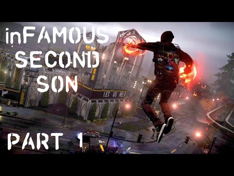 INFAMOUS SECOND SON PS5 Gameplay Walkthrough Part 1 - DISCOVERING SUPERPOWERS (Full Game 4k/60FPS)