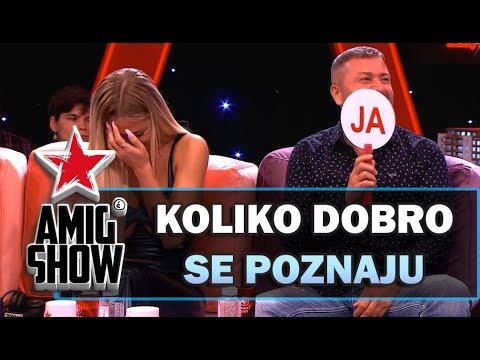 Koliko Dobro Se Poznaju - Vesna i Đole Đogani (Ami G Show S16)