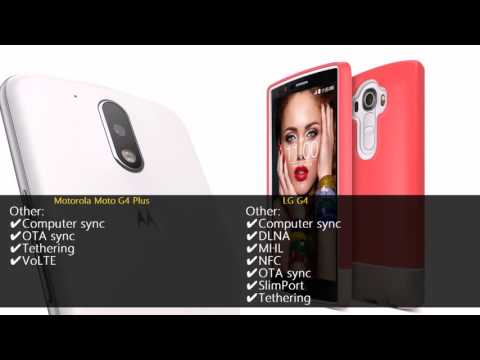 Motorola Moto G4 Plus vs LG G4