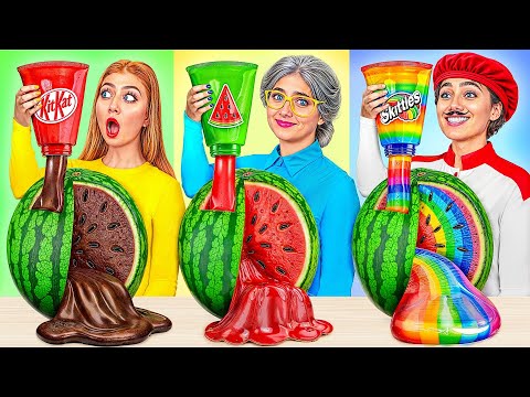 Provocare De Gătit: Eu vs Bunica | Gadgeturi de Bucătărie şi Hack-uri Pentru Părinţi Multi DO