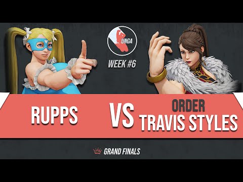 Rupps (R.Mika) vs ORDER | Travis Styles (Chun-Li) // SFV:S2 | Week #6 // Grand Final