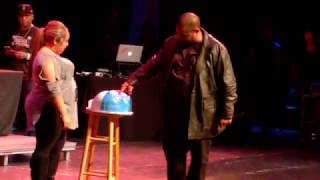 Sir Mix-a-Lot Presented with &#39;Big Ass Cake&#39; at Yakima Concert