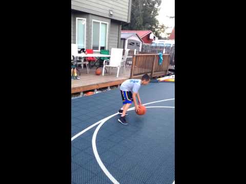 Jordan Mesa 9 year old baller working on his handles
