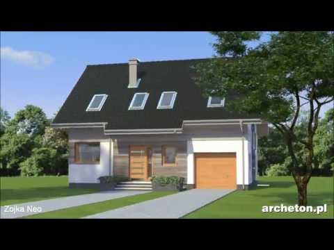 Projekt domu Zojka Neo - archeton.pl