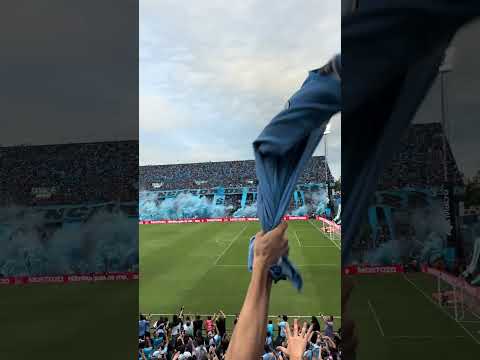 "CARNABAL CELESTE en el Clásico Cordobés " Barra: Los Piratas Celestes de Alberdi &bull; Club: Belgrano
