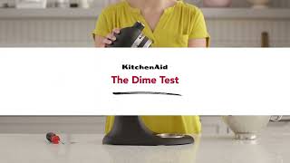 The Dime Test: How to Adjust Beater-to-Bowl Clearance on KitchenAid Stand Mixer