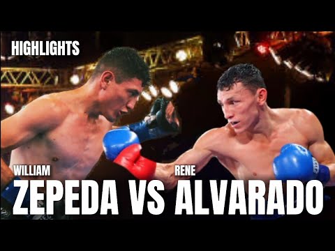 William Zepeda vs Rene Alvarado Highlights / Boxing