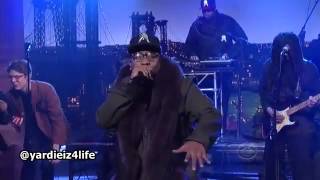 Big Boi Performs &quot;Apple Of My Eye&quot; on Letterman