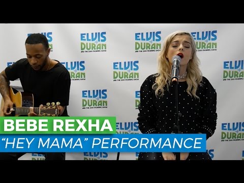 Bebe Rexha - "Hey Mama" Acoustic | Elvis Duran Live