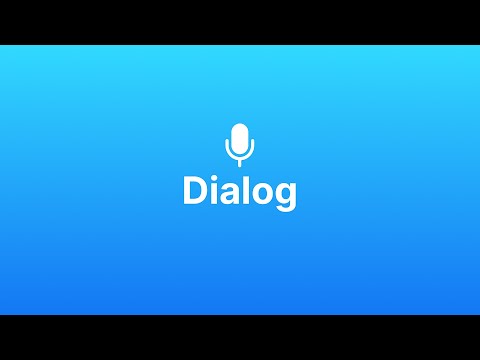 Video Dialog