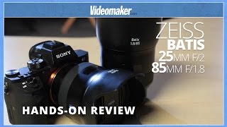 Video thumbnail for Zeiss Batis 25mm f2 &  85mm f1.8 - Hands-On REVIEW by Videomaker