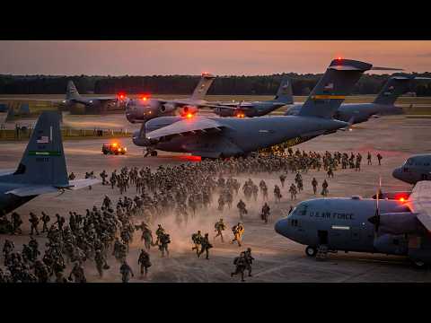 PANIC! 25,000 US Army paratroopers deployed to the Middle East to get this done
