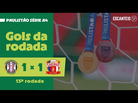 EMPATE COM GOLS NO FIM | São-Carlense 1 x 1 Colorado Caieiras | Gols do Paulistão Série A4 2025