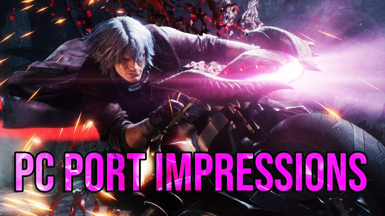 Devil May Cry 5 PC Port Performance - The Best Version By Far!