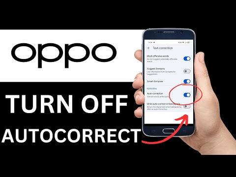 How To Turn Off Autocorrect In Oppo Android (Step By Step)