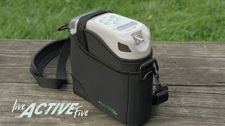 Product video: Precision Medical Live Active Five Portable Oxygen Concentrator